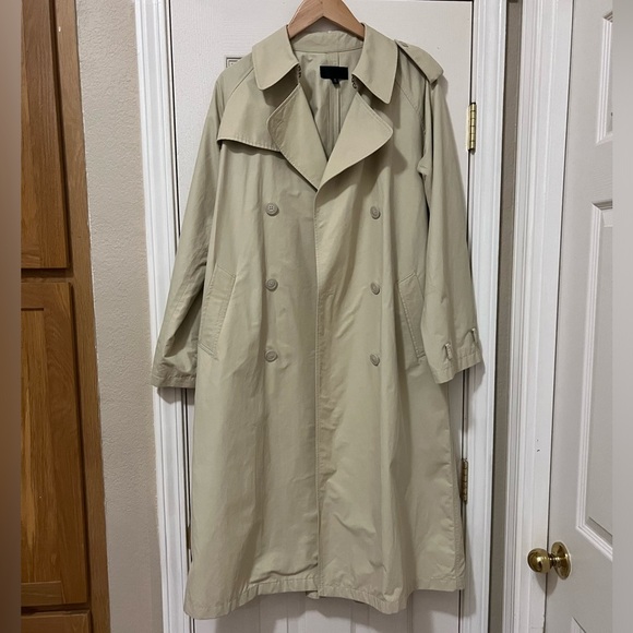 NWT NILI LOTAN Tanner Trench Coat in Eggshell Size Small - Picture 5 of 16
